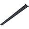 Ekena Millwork 2 1/2"W x 36"D Countertop Island Steel Heavy Duty Bracket w/ Flange, Powder Coated Black BKTM02X36IBPBL - alternate 9